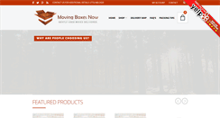 Desktop Screenshot of movingboxesnow.com